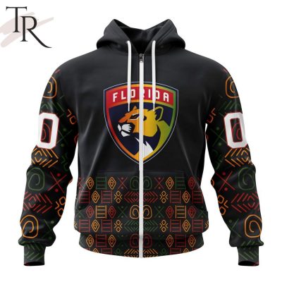 Personalized NHL Florida Panthers Special Design For Black History Month Hoodie