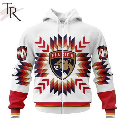 Personalized NHL Florida Panthers Special Design With Native Pattern Hoodie