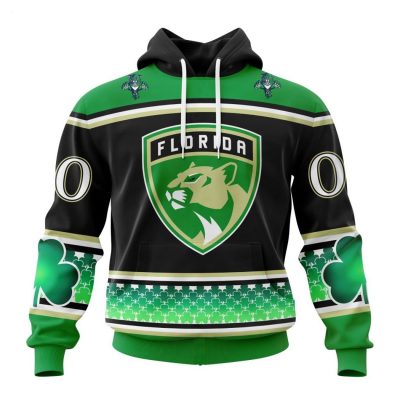 Personalized NHL Florida Panthers Specialized Hockey Celebrate St Patrick's Day Hoodie