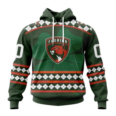 Personalized NHL Florida Panthers Specialized Unisex Kits Hockey Celebrate St Patrick's Day Hoodie