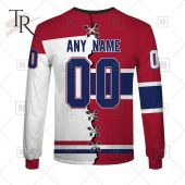 Personalized Nhl Montreal Canadiens Mix Jersey 2023 Style Hoodie Damn Good - demo10