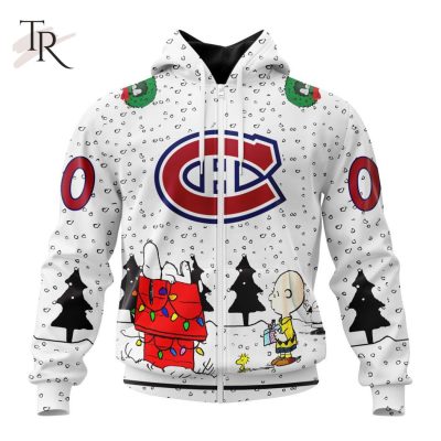 Personalized NHL Montreal Canadiens Special Peanuts Design T-Shirt
