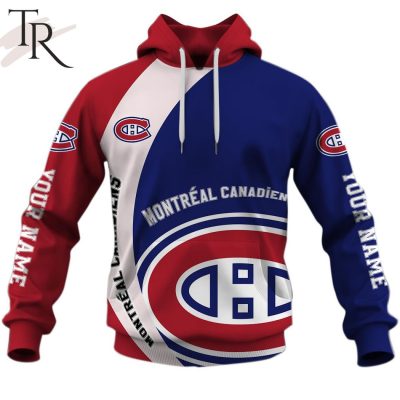 Personalized NHL Montreal Canadiens You Laugh I Laugh You Cry I Cry Hoodie