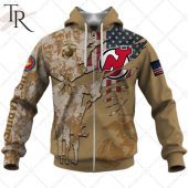 Personalized Nhl New Jersey Devils Marine Corps Camo Hoodie Elegant Picture. - demo10