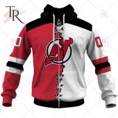 Personalized Nhl New Jersey Devils Mix Jersey 2023 Style Hoodie You Look Lazy - demo10