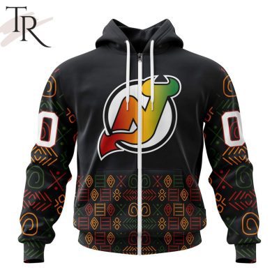 Personalized NHL New Jersey Devils Special Design For Black History Month Hoodie
