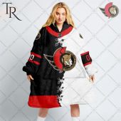 Personalized Nhl Ottawa Senators Mix Jersey Blanket Hoodie It Is Too Funny - demo10
