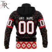 Personalized Nhl Ottawa Senators Personalize Design With Native Pattern Full Printed Hoodie 5 Gvpal.jpg - demo10