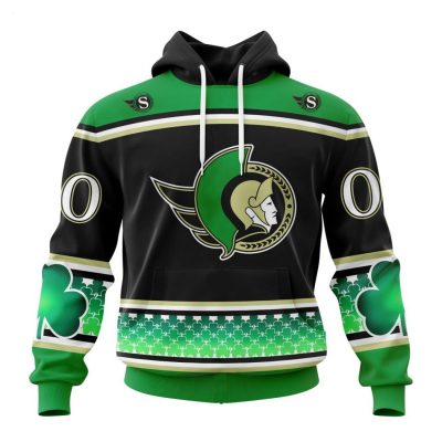 Personalized NHL Ottawa Senators Specialized Hockey Celebrate St Patrick's Day Hoodie
