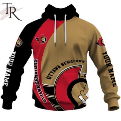 Personalized NHL Ottawa Senators You Laugh I Laugh You Cry I Cry Hoodie