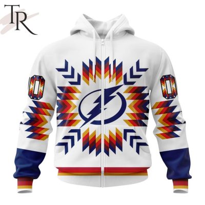 Personalized NHL Tampa Bay Lightning Special Design With Native Pattern Hoodie