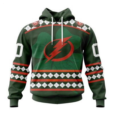 Personalized NHL Tampa Bay Lightning Specialized Unisex Kits Hockey Celebrate St Patrick's Day Hoodie