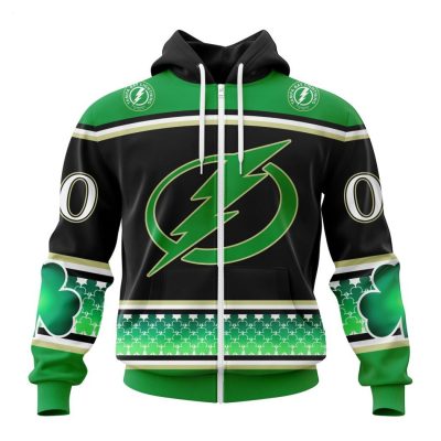 Personalized NHL Tampa Bay Lightning Specialized Hockey Celebrate St Patrick's Day Hoodie