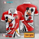 Stade Rennais FC Custom Name Mickey Polo Shirt