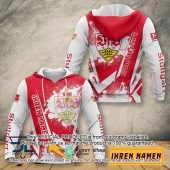VfB Stuttgart Special Design Custom Name Pullover Hoodie