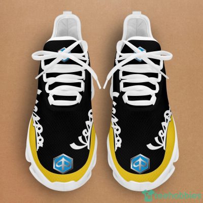 Vespa Black Yellow Max Soul Shoes