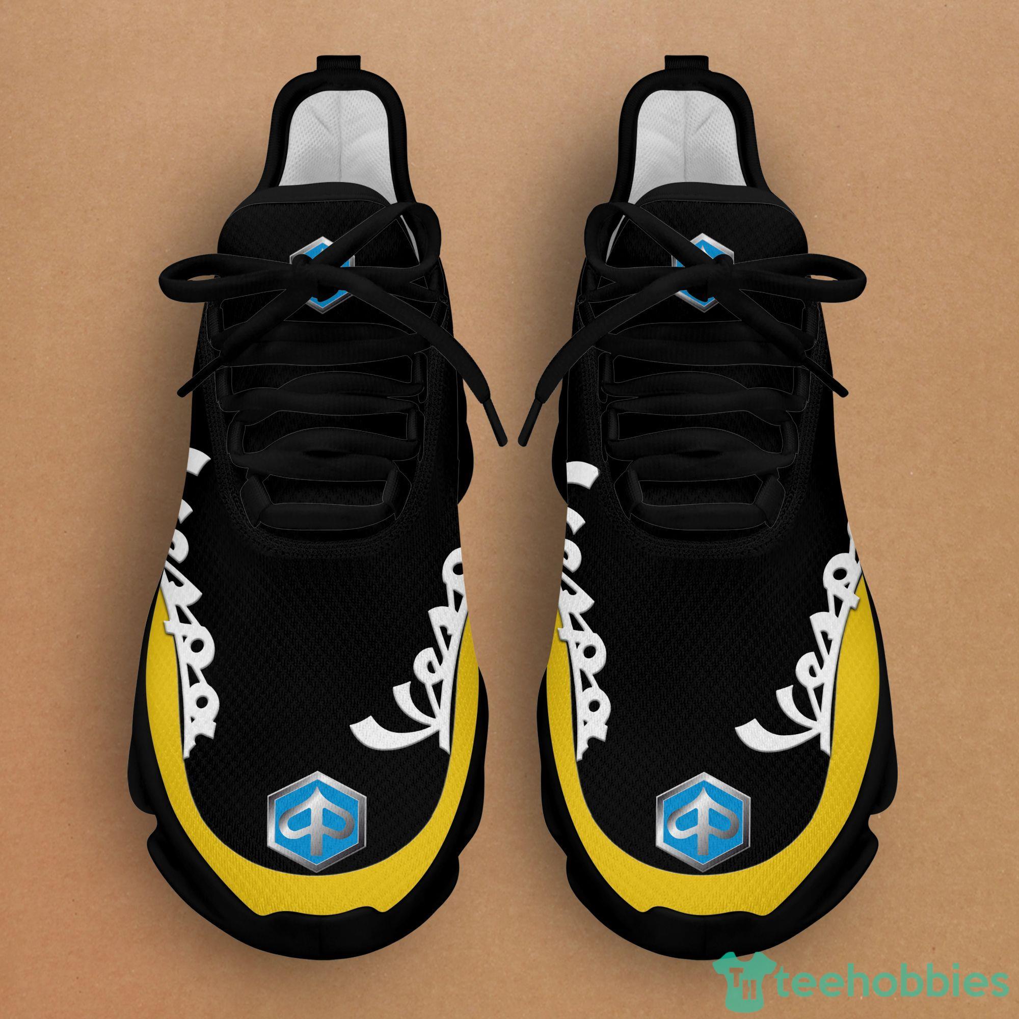 Vespa Black Yellow Max Soul Shoes Vespa Black Yellow Max Soul Shoes