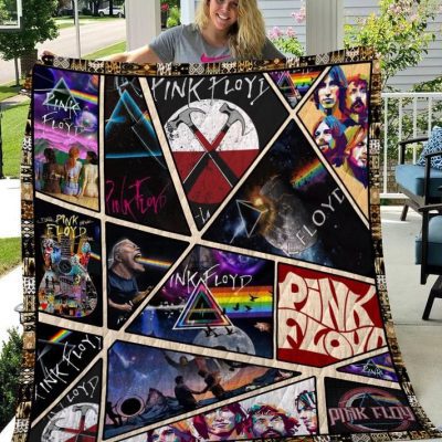 Pink Floyd Album Quilt Blanket