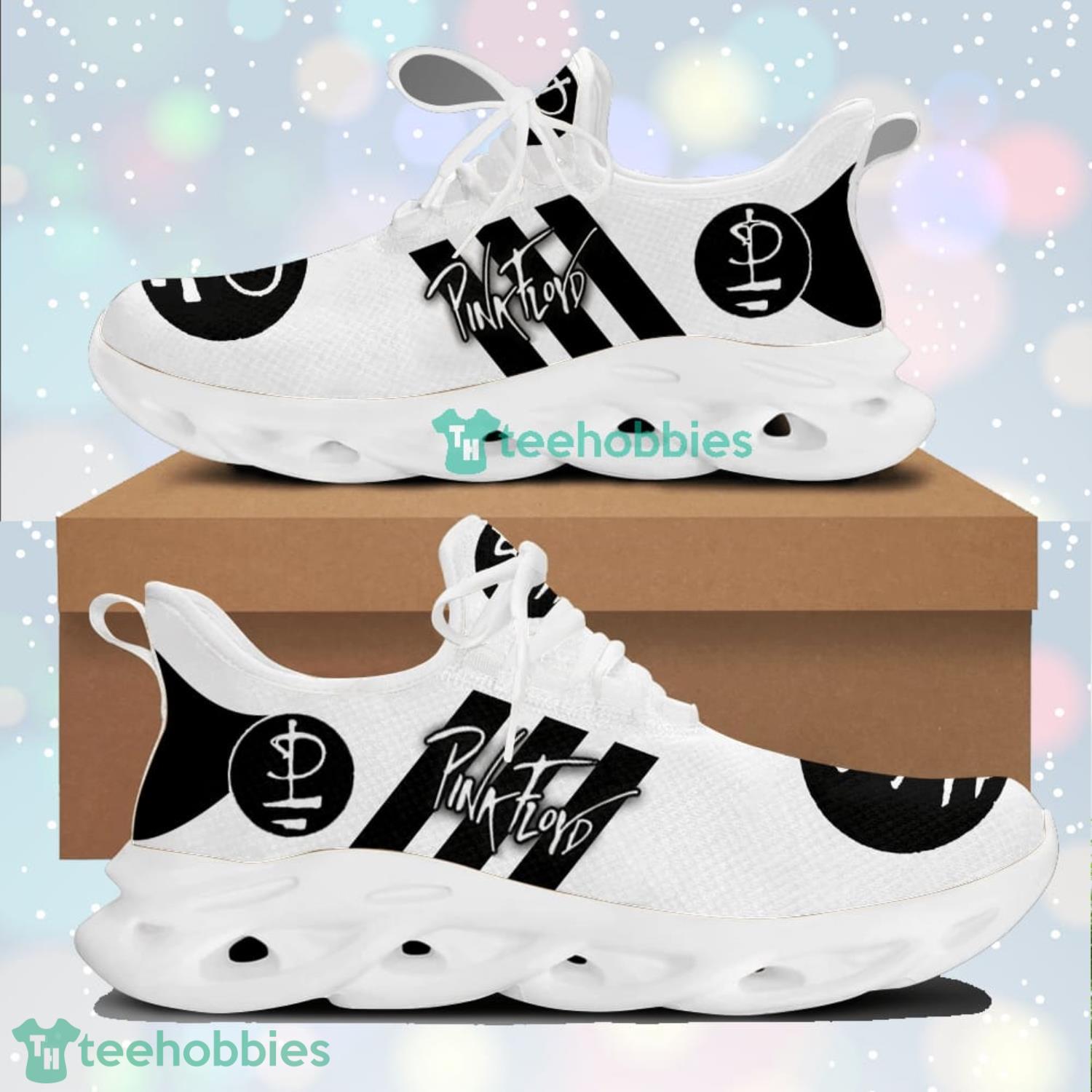 Pink Floyd White Black Stripes Max Soul Shoes Pink Floyd White Black Stripes Max Soul Shoes