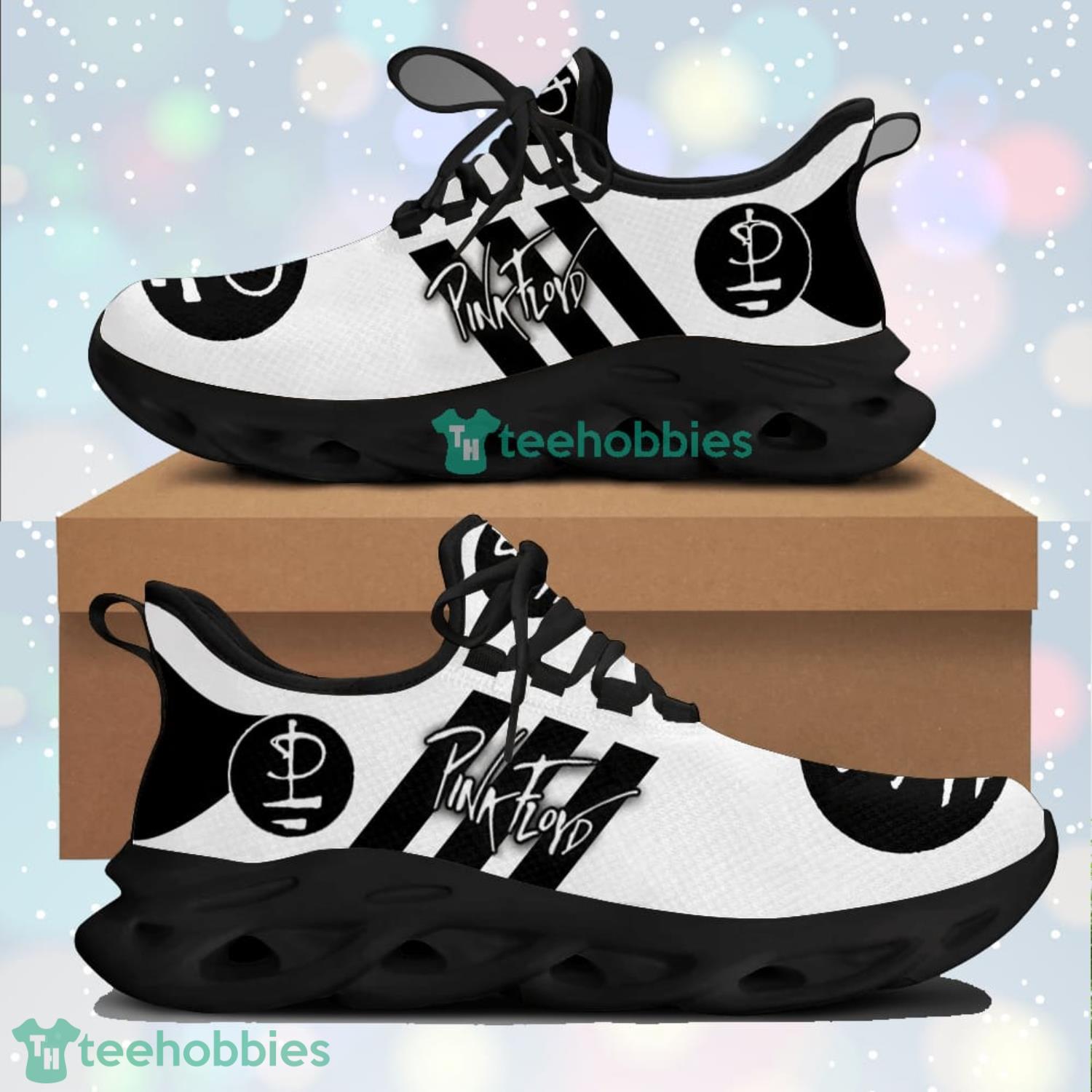 Pink Floyd White Black Stripes Max Soul Shoes Pink Floyd White Black Stripes Max Soul Shoes