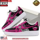 Pink Rockstar Limited Edition Air Force 1 Sneakers Shoes4238.jpg - demo10