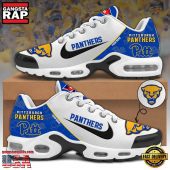 NCAA Custom Name Pittsburgh Panthers Football Mascot Symbol Air Max Plus Shoes Running Sneakers