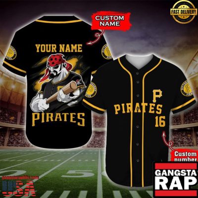 Pittsburgh Pirates Baseball Jersey MLB Custom Name Number - MLB Fan Gifts