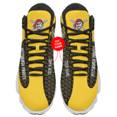 Pittsburgh Pirates Custom Name Air Jordan 13 Sneakers, Best Gift For Men And Women
