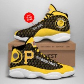 Pittsburgh Pirates Custom Name Air Jordan 13 Sneakers Best Gift For Men And Women 2.png - demo10