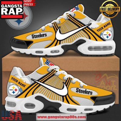 Pittsburgh Steelers Custom Name Air Max Plus Shoes Running Sneakers