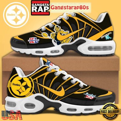 Pittsburgh Steelers Superbowl LX 2026 Memories Air Max Plus Shoes