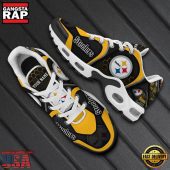 NFL Custom Name Pittsburgh Steelers Max Plus Shoes - Running Sneakers