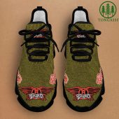 Pol3erkr 28 Aerosmith Yellow Printed Max Soul Running Shoes .jpg - demo10