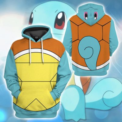 POKEMON Blastoise Anime Pullover Hoodie