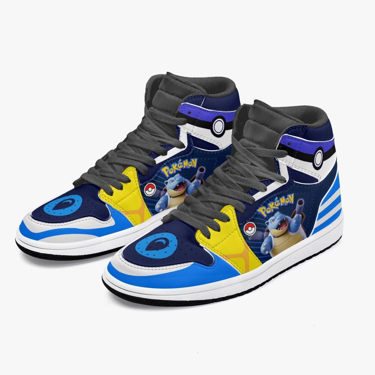 POKEMON Blastoise Blue Air Jordan 13 Shoes POKEMON Blastoise Blue Air Jordan 13 Shoes