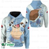 POKEMON Blastoise Blue Pullover Hoodie