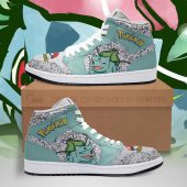 Pokemon Bulbasaur Anime Air Jordan 1 High Sneakers 5849.jpg - demo10