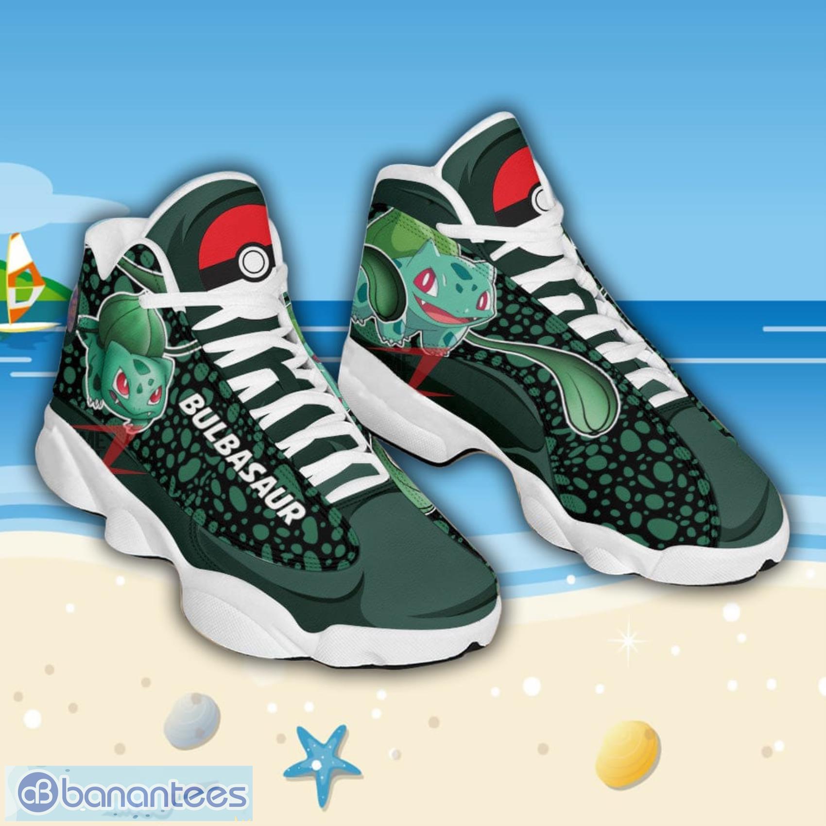 POKEMON Bulbasaur Anime Air Jordan 13 Shoes POKEMON Bulbasaur Anime Air Jordan 13 Shoes