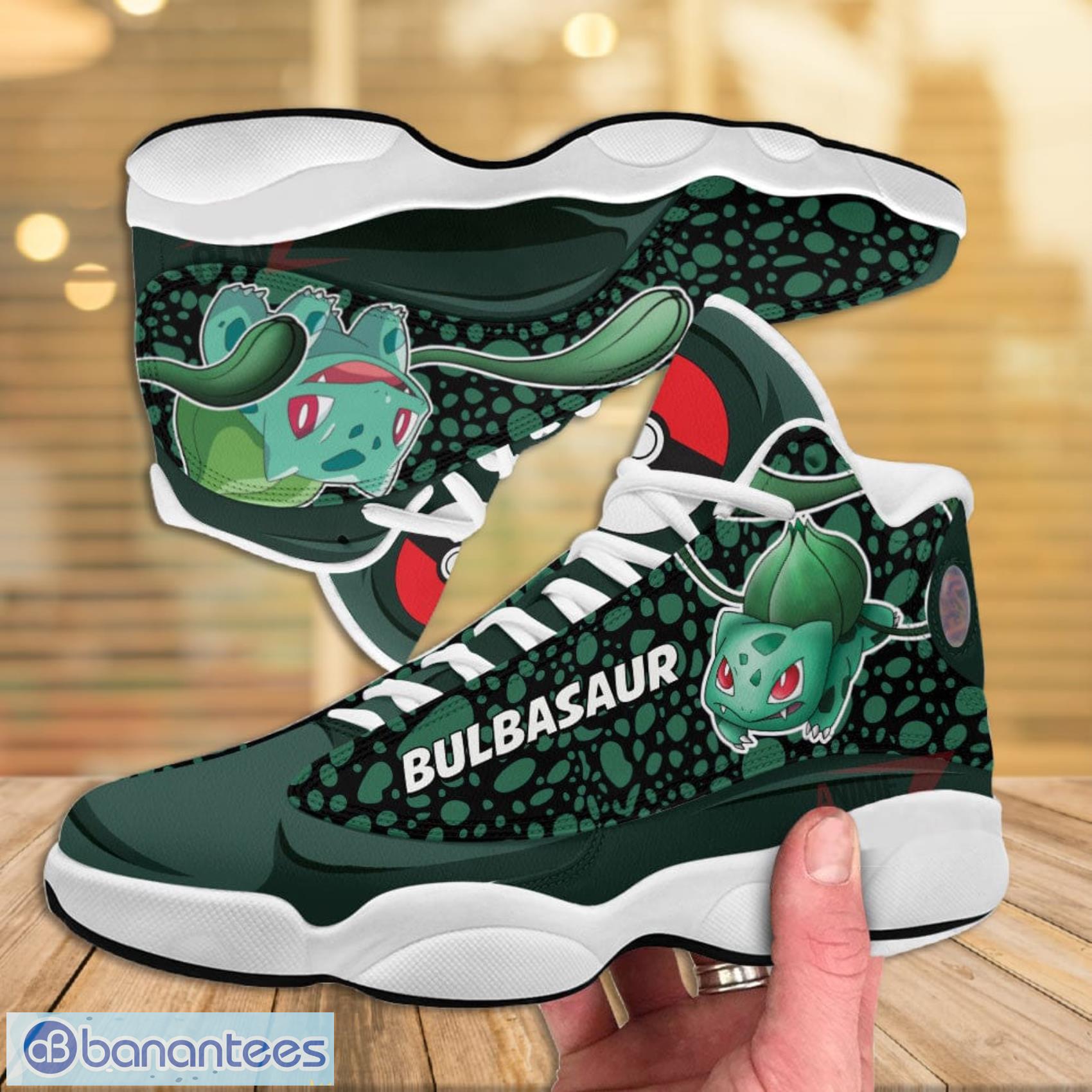 POKEMON Bulbasaur Anime Air Jordan 13 Shoes POKEMON Bulbasaur Anime Air Jordan 13 Shoes
