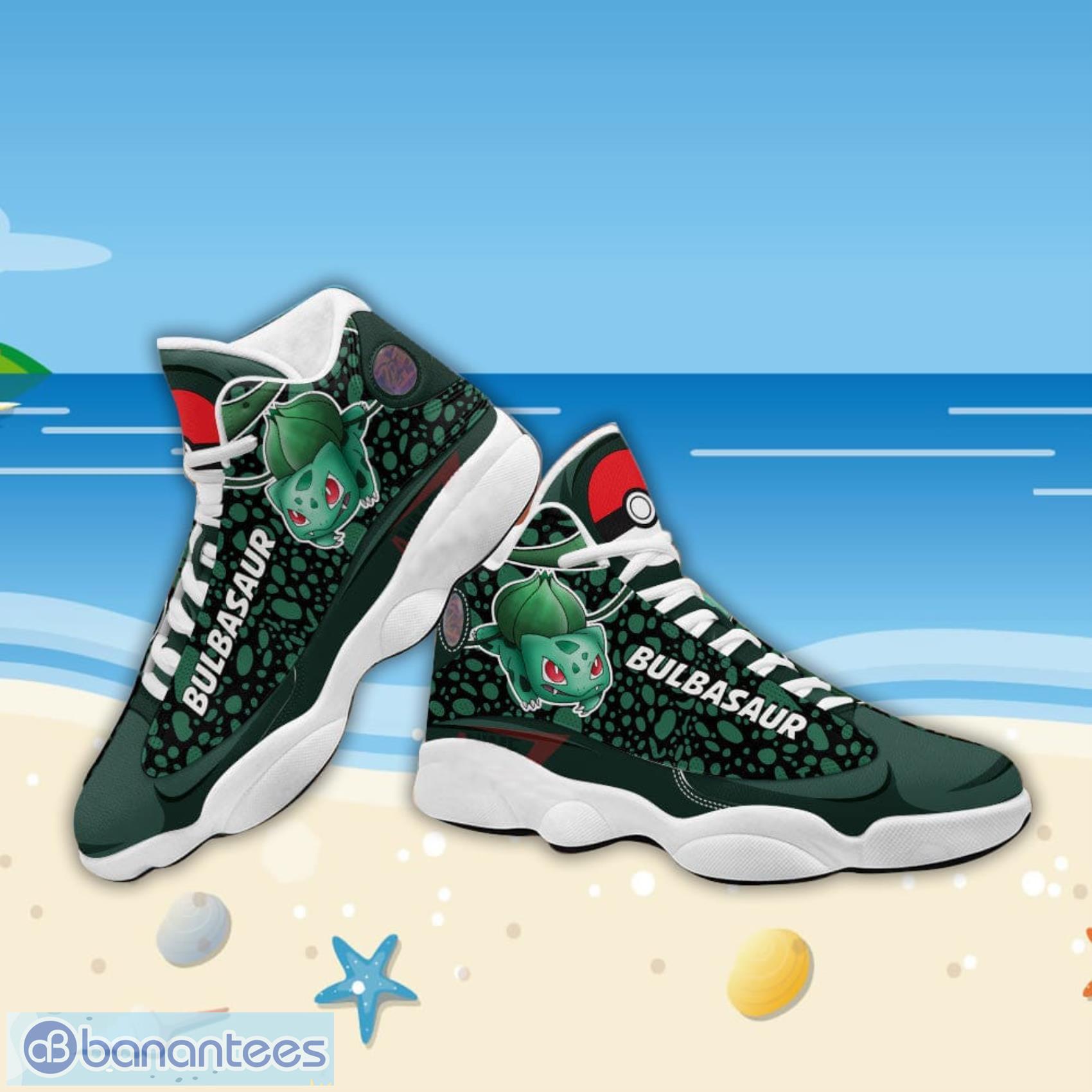POKEMON Bulbasaur Anime Air Jordan 13 Shoes POKEMON Bulbasaur Anime Air Jordan 13 Shoes