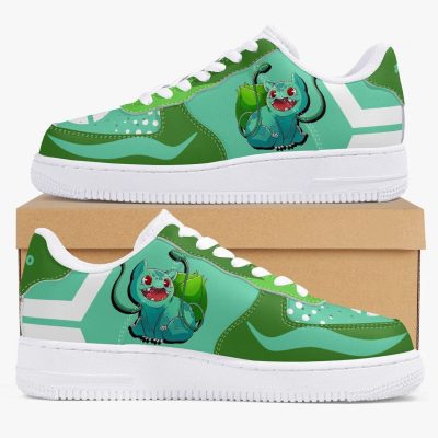 POKEMON Bulbasaur Green Air Force 1 Shoes