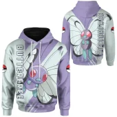 POKEMON Butterfree Anime Pullover Hoodie