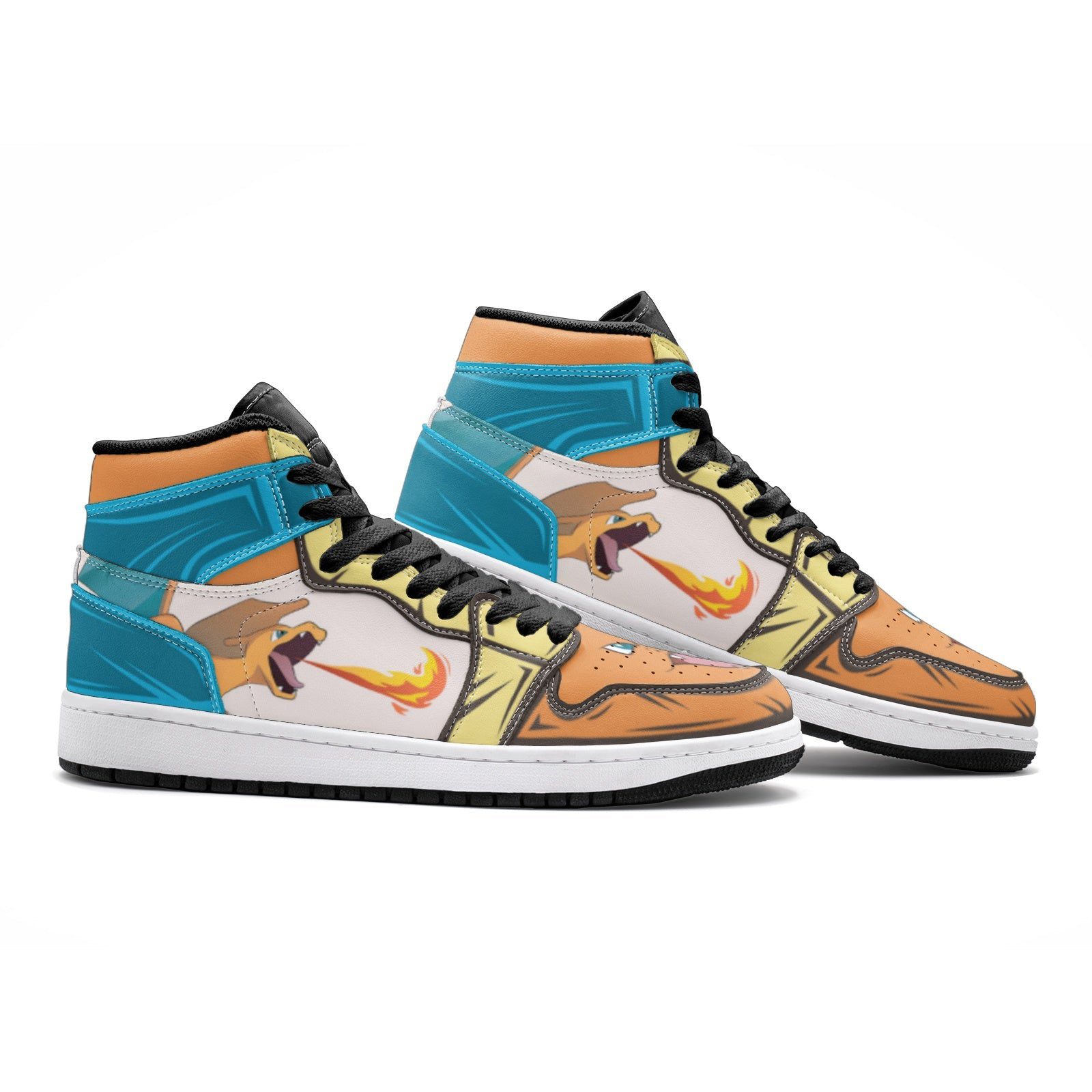 POKEMON Charizard Roar Air Jordan 1 High Sneakers POKEMON Charizard Roar Air Jordan 1 High Sneakers