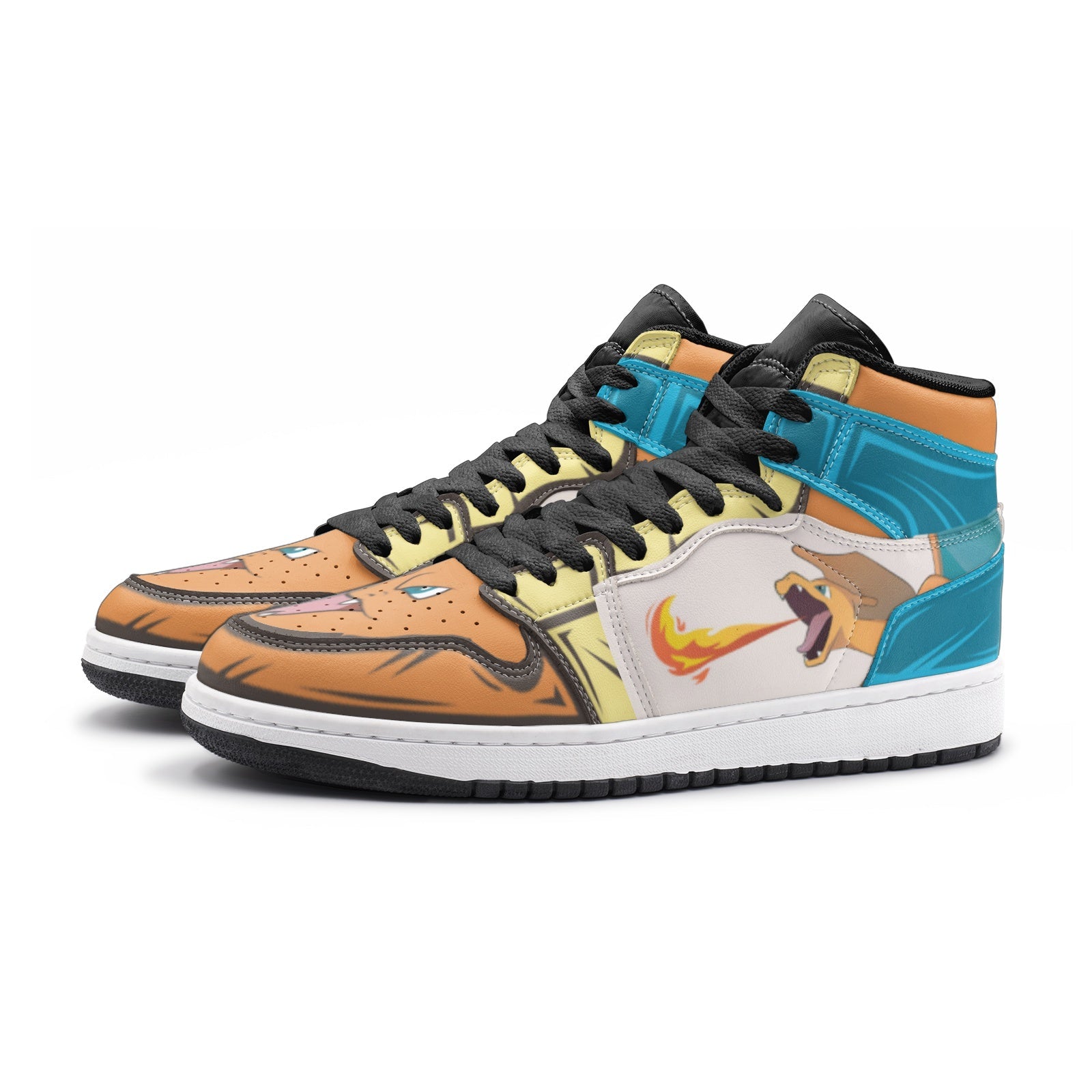 POKEMON Charizard Roar Air Jordan 1 High Sneakers POKEMON Charizard Roar Air Jordan 1 High Sneakers