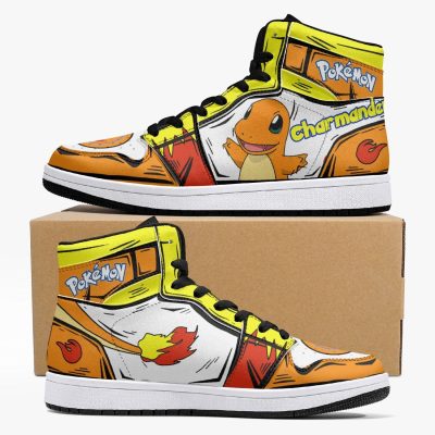 POKEMON Charmander Air Jordan 1 High Sneakers