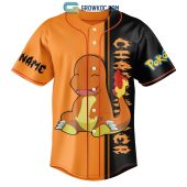 Pokemon Charmander Custom Name Cartoon Movies Baseball Jersey 4928.jpg - demo10