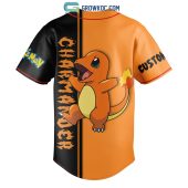 Pokemon Charmander Custom Name Cartoon Movies Baseball Jersey 4931.jpg - demo10