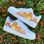 POKEMON Charmander White Air Force 1 Shoes