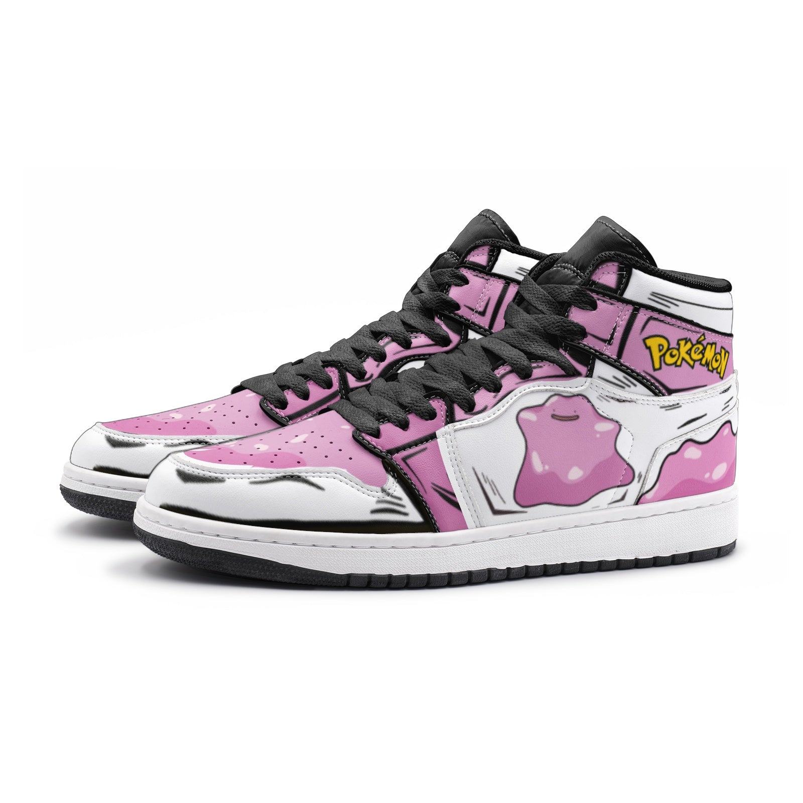 POKEMON Ditto Air Jordan 1 High Sneakers POKEMON Ditto Air Jordan 1 High Sneakers