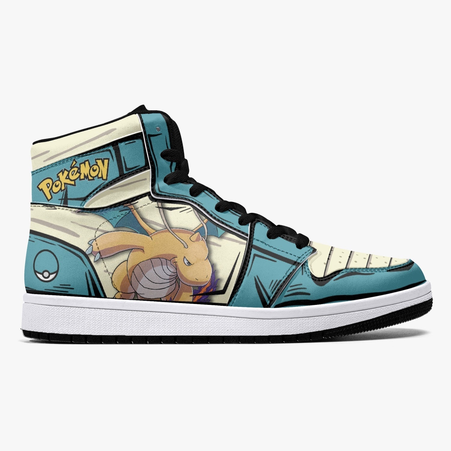 POKEMON Dragonite Air Jordan 1 High Sneakers POKEMON Dragonite Air Jordan 1 High Sneakers